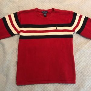 Youth Large Polo crew neck sweater